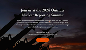 2024 Outrider Nuclear Reporting Summit graphic