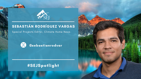 #SEJSpotlight graphic for Sebastián Rodríguez Vargas