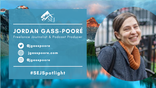 #SEJSpotlight graphic for Jordan Gass-Pooré