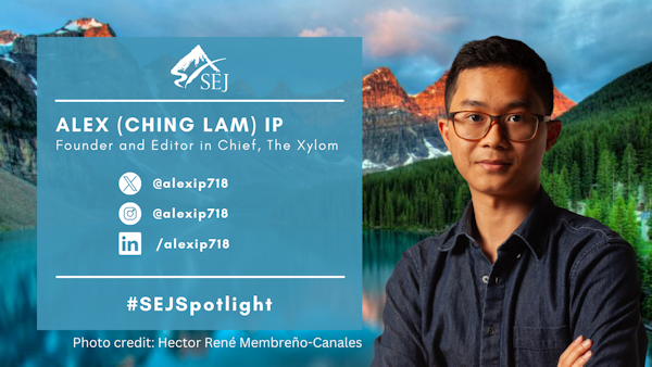 #SEJSpotlight graphic for Alex Ip